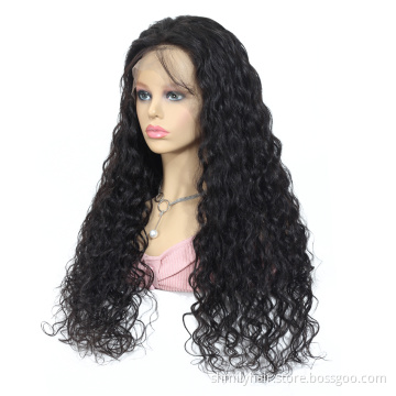 Wholesale Raw Virgin Cuticle Aligned Hair Plucked Human Lace Front Wig 13*4 Human Hair Wigs For Black Unprocessed Hd Lace Women